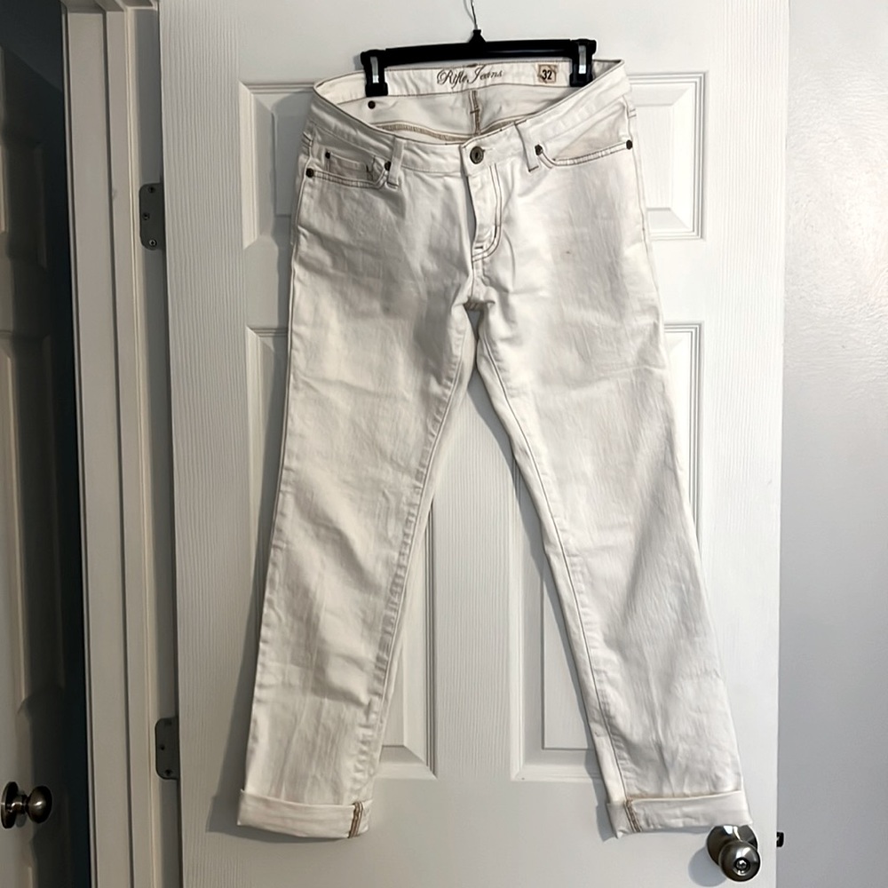 White Rifle Jeans